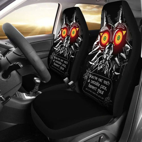 Majora The Legend Of Zelda Car Seat Covers 1 Universal Fit 051012 - CarInspirations