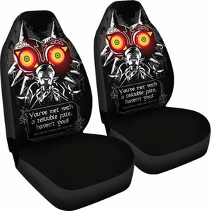 Majora The Legend Of Zelda Car Seat Covers 1 Universal Fit 051012 - CarInspirations