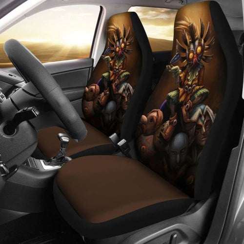 Majora The Legend Of Zelda Car Seat Covers 5 Universal Fit 051012 - CarInspirations