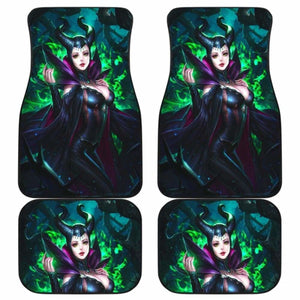 Maleficent Art Car Floor Mats Universal Fit - CarInspirations