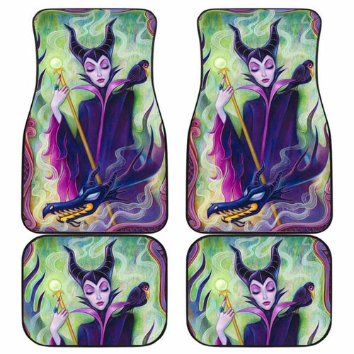 Maleficent Car Floor Mats Universal Fit - CarInspirations