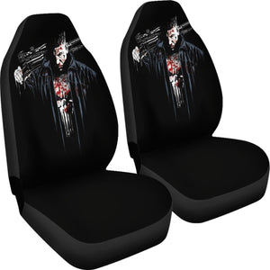 Man Holding Rifle Marvel Netflix Series Seat Covers Amazing Best Gift Ideas 2020 Universal Fit 090505 - CarInspirations