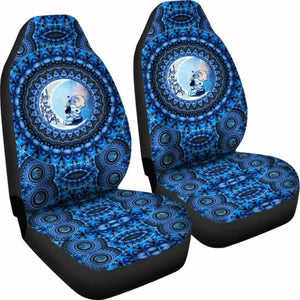 Mandala Love Snoopy Blue Pattern Car Seat Covers (Set Of 2) Universal Fit 051012 - CarInspirations