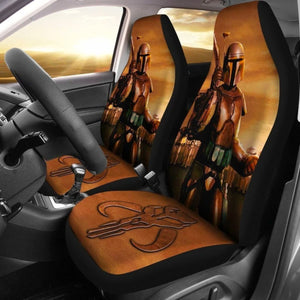 Mandalorian Car Seat Covers For Star Wars Fan Universal Fit 194801 - CarInspirations