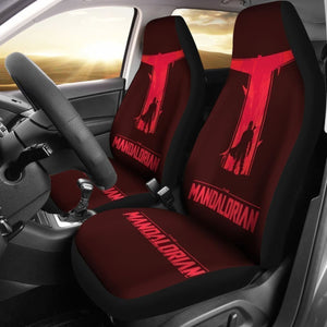 Mandalorian Car Seat Covers Star Wars Fan Gift Universal Fit 194801 - CarInspirations