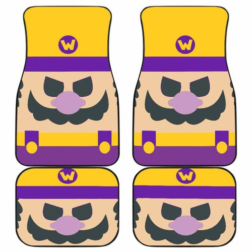Mario Car Floor Mats 3 Universal Fit - CarInspirations
