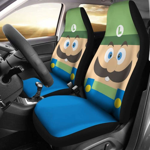 Mario Car Seat Covers 3 Universal Fit 051012 - CarInspirations
