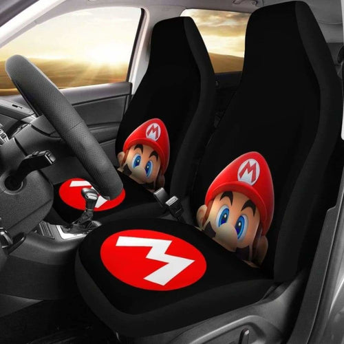 Mario Car Seat Covers Universal Fit 051012 - CarInspirations