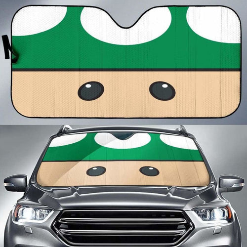 Mario Mushroom Auto Sun Shades 918b Universal Fit - CarInspirations