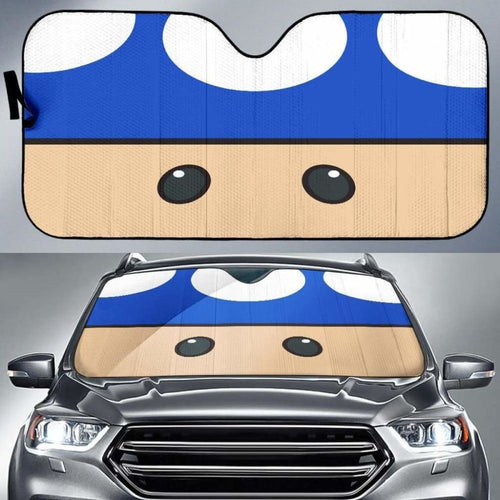Mario Mushroom Car Auto Sun Shades Universal Fit 051312 - CarInspirations