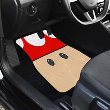 Load image into Gallery viewer, Mario Mushroom Car Floor Mats 1 Universal Fit - CarInspirations