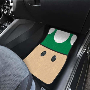 Mario Mushroom Car Floor Mats Universal Fit - CarInspirations