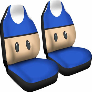 Mario Mushroom Car Seat Covers Universal Fit 051012 - CarInspirations