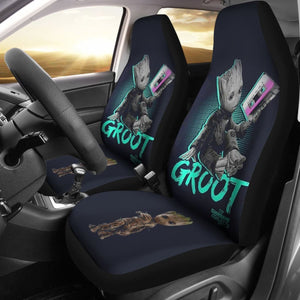 Marvel Guardians Of The Galaxy Groot Tape Car Seat Covers Lt03 Universal Fit 225721 - CarInspirations