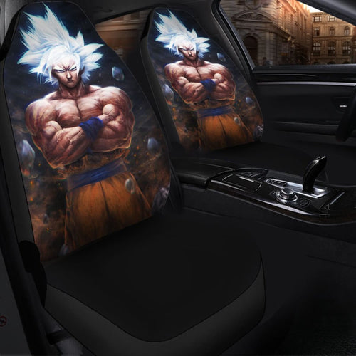 Master Ultra Instinct Goku Best Anime 2020 Seat Covers Amazing Best Gift Ideas 2020 Universal Fit 090505 - CarInspirations