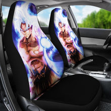 Load image into Gallery viewer, Mastered Ultra Instinct Goku Best Anime 2020 Seat Covers Amazing Best Gift Ideas 2020 Universal Fit 090505 - CarInspirations
