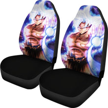Load image into Gallery viewer, Mastered Ultra Instinct Goku Best Anime 2020 Seat Covers Amazing Best Gift Ideas 2020 Universal Fit 090505 - CarInspirations
