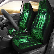 Load image into Gallery viewer, Matrix Poster 2020 Seat Covers Amazing Best Gift Ideas 2020 Universal Fit 090505 - CarInspirations