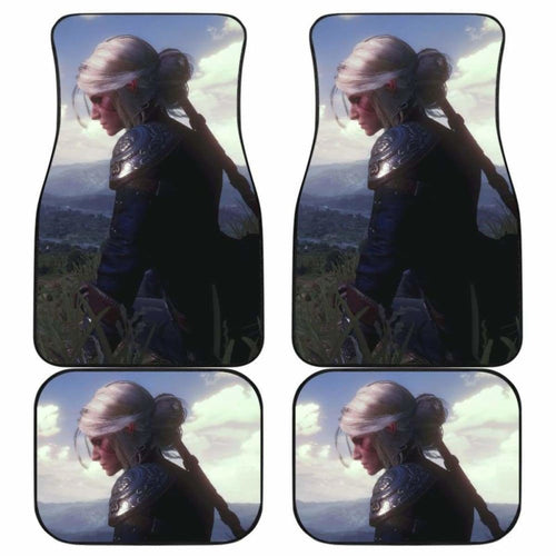 Mats The Witcher 3: Wild Hunt Game Fan Gift Ciri Car Floor Universal Fit 051012 - CarInspirations