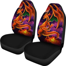 Load image into Gallery viewer, Mega Charizard Pokemon Y Seat Covers Amazing Best Gift Ideas 2020 Universal Fit 090505 - CarInspirations