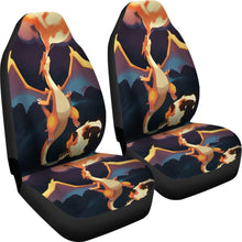 Load image into Gallery viewer, Mega Charizard Seat Covers Amazing Best Gift Ideas 2020 Universal Fit 090505 - CarInspirations
