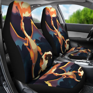 Mega Charizard Seat Covers Amazing Best Gift Ideas 2020 Universal Fit 090505 - CarInspirations