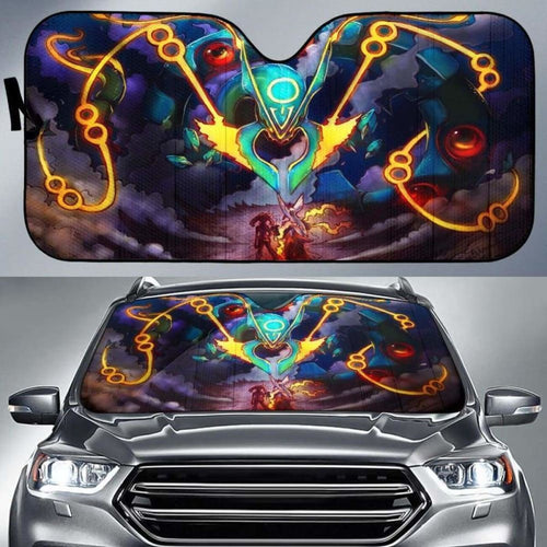 Mega Rayquaza Car Auto Sun Shades Universal Fit 051312 - CarInspirations