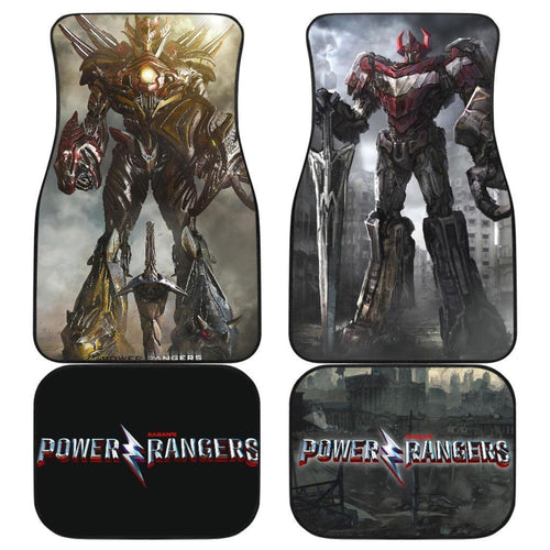 Megazord The Movie Saban’S Power Rangers Car Mats Mn04 Universal Fit 111204 - CarInspirations