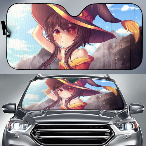 Megumin Konosuba Hd Car Sun Shade Universal Fit 225311 - CarInspirations