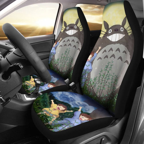 Mei & Satsuki My Neighbor Totoro Car Seat Covers Lt03 Universal Fit 225721 - CarInspirations