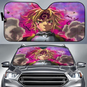 Meliodas Seven Deadly Sins Car Sun Shade Universal Fit 225311 - CarInspirations