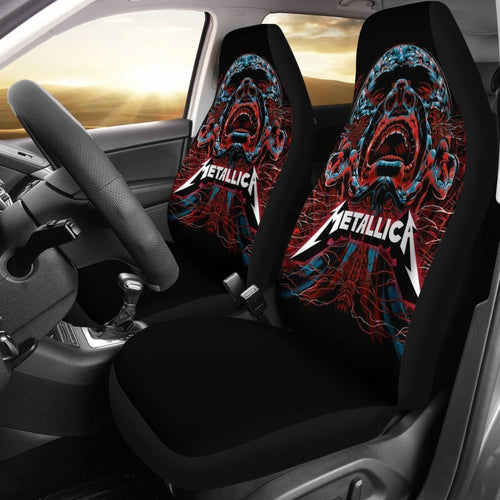 Metallica Rock Band Car Seat Covers Lt04 Universal Fit 225721 - CarInspirations