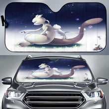 Load image into Gallery viewer, Mew And Mew Two Cute Pokemon Car Sun Shades 918b Universal Fit - CarInspirations
