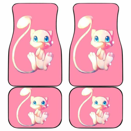 Mew Cute Car Floor Mats Universal Fit - CarInspirations