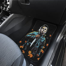 Load image into Gallery viewer, Michael Myers Art Halloween Car Floor Mats Movie Fan Gift Universal Fit 103530 - CarInspirations