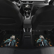 Load image into Gallery viewer, Michael Myers Art Halloween Car Floor Mats Movie Fan Gift Universal Fit 103530 - CarInspirations