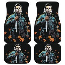 Load image into Gallery viewer, Michael Myers Art Halloween Car Floor Mats Movie Fan Gift Universal Fit 103530 - CarInspirations