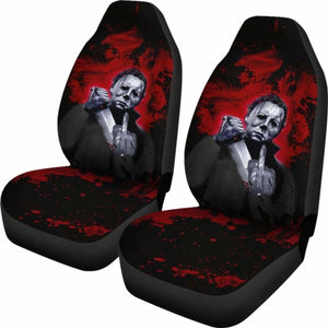 Michael Myers Car Seat Cover 01 Universal Fit 053012 - CarInspirations