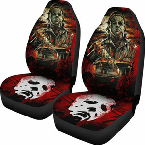 Michael Myers Car Seat Cover 04 Universal Fit 053012 - CarInspirations