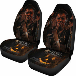 Michael Myers Car Seat Cover 191 Universal Fit 053012 - CarInspirations