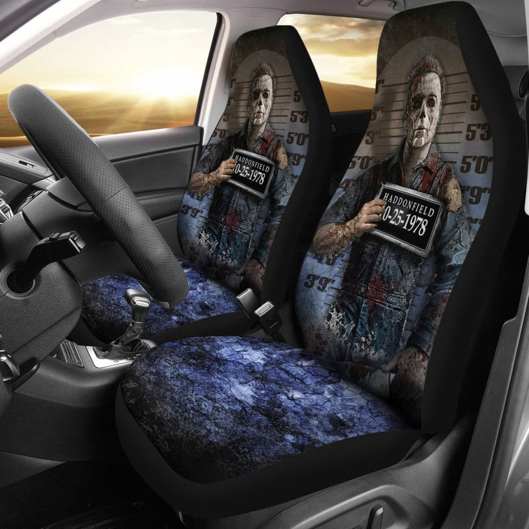 Michael Myers Haddonfield Car Seat Covers Lt02 Universal Fit 225721 - CarInspirations