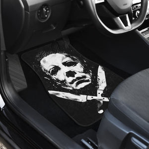 Michael Myers Horror Film Fan Gift Car Floor Mats Universal Fit 210212 - CarInspirations