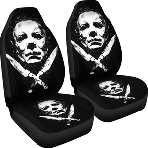 Michael Myers Horror Film Fan Gift Car Seat Cover Universal Fit 210212 - CarInspirations