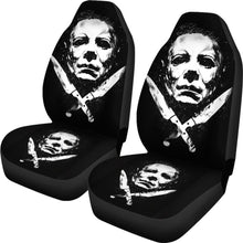 Load image into Gallery viewer, Michael Myers Horror Film Fan Gift Car Seat Cover Universal Fit 210212 - CarInspirations