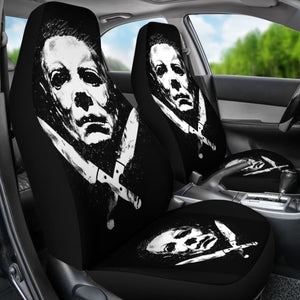 Michael Myers Horror Film Fan Gift Car Seat Cover Universal Fit 210212 - CarInspirations