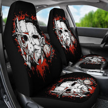 Load image into Gallery viewer, Michael Myers Jason Voorhees Freddy Krueger Leatherface Car Seat Covers Universal Fit 103530 - CarInspirations