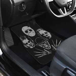 Michael Myers Jason Voorhees Freddy Krueger Leatherface Horror Car Floor Mats Universal Fit 103530 - CarInspirations