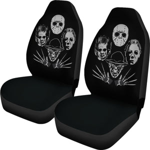 Michael Myers Jason Voorhees Freddy Krueger Leatherface Horror Car Seat Covers Universal Fit 103530 - CarInspirations