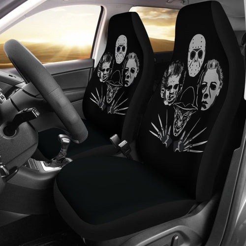 Michael Myers Jason Voorhees Freddy Krueger Leatherface Horror Car Seat Covers Universal Fit 103530 - CarInspirations