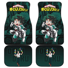 Load image into Gallery viewer, Midoriya Izuku Deku My Hero Academia Car Floor Mats Manga Mixed Anime Cute Universal Fit 175802 - CarInspirations